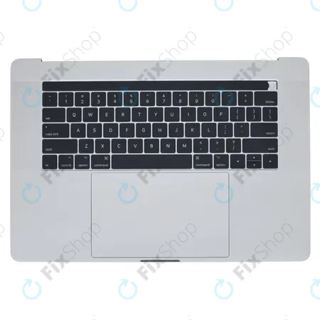 Apple MacBook Pro 15" A1707 (Late 2016 - Mid 2017) - Felső Billentyűzet Keret + Billentyűzet US + Mikrofon + Trackpad + Hangszórók