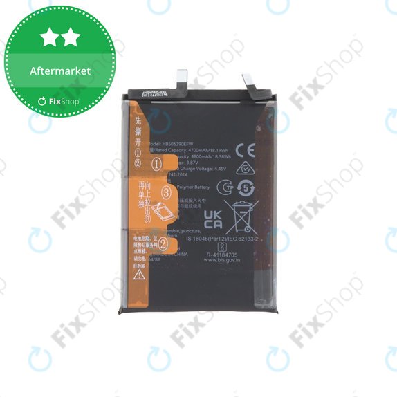 Akkumulátor Honor 70, 4800mAh, HB506390EFW