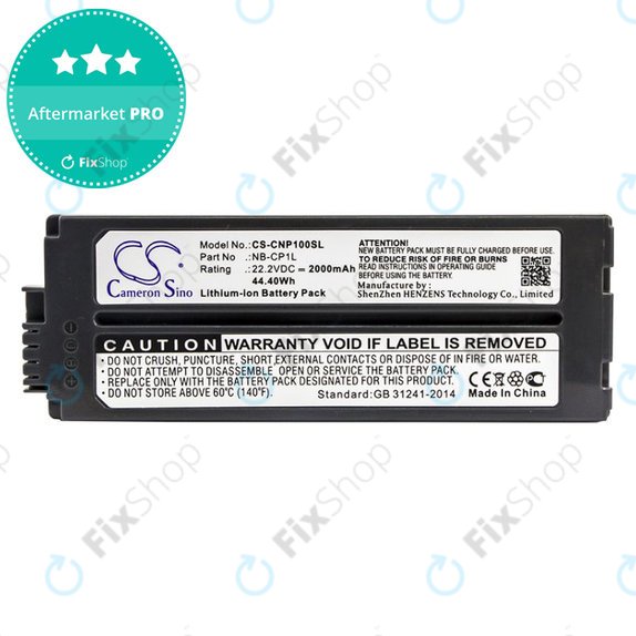 Akkumulátor Canon Selphy CP, 2000mAh, Li-Ion, 22.2V, NB-CP1L, HQ
