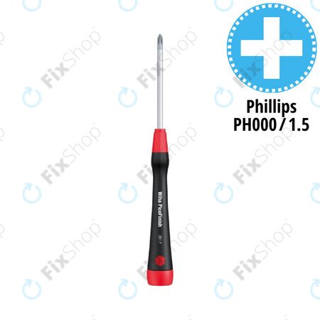 Wiha PicoFinish® 261P - Precíziós Csavarhúzó - Phillips PH000 (1.5mm)