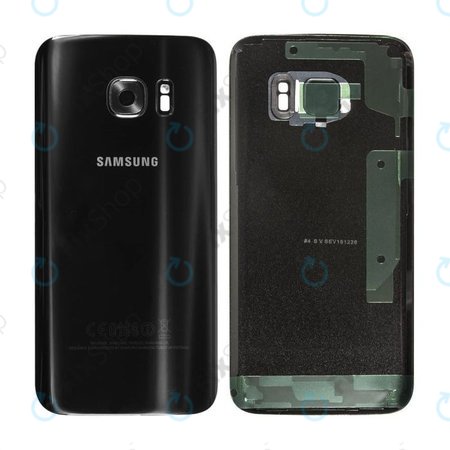 Samsung Galaxy S7 G930F - Akkumulátor Fedőlap (Black) - GH82-11384A Genuine Service Pack