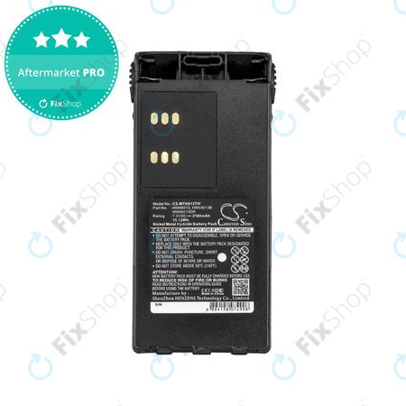Akkumulátor Motorola GP, HT, MTX, Pro-series, 2100mAh, Ni-MH, 7.2V, HNN9013, HQ