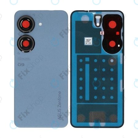 Asus Zenfone 9 AI2202 - Akkumulátor Fedőlap (Starry Blue) - 90AI00C4-R7A010 Genuine Service Pack