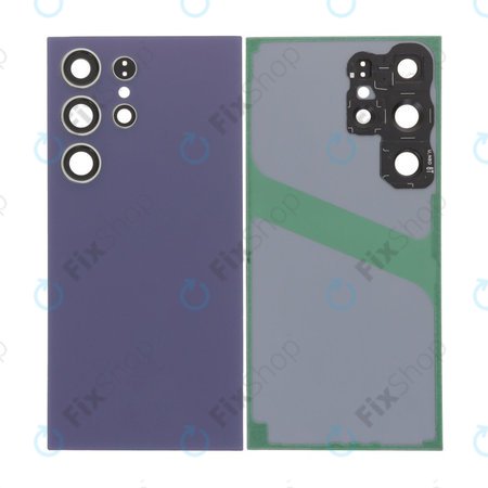Samsung Galaxy S24 Ultra S928B - Akkumulátor Fedőlap Komplett (Titanium Violet)