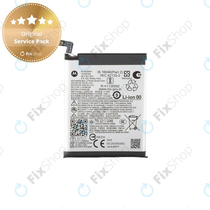 Motorola Razr 60 Ultra - Akkumulátor RS35 3520mAh - SB18E50882 Genuine Service Pack