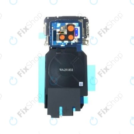 Huawei Mate 20 Pro - NFC Antennák + Benti Fedőlap + Keret Kamery + LED Blesk - 02352FPN Genuine Service Pack