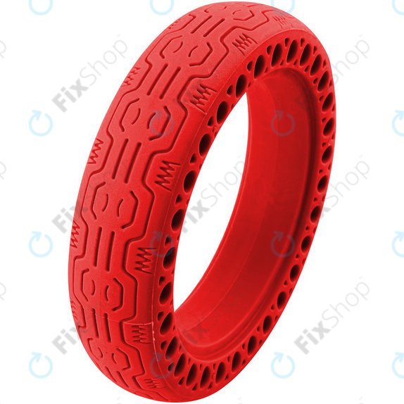 Xiaomi Mi Electric Scooter 1S, 2 M365, Essential, Pro, Pro 2 - Tartós, Teljes Tubeless Gumiabroncs (1. Típus) (Red)