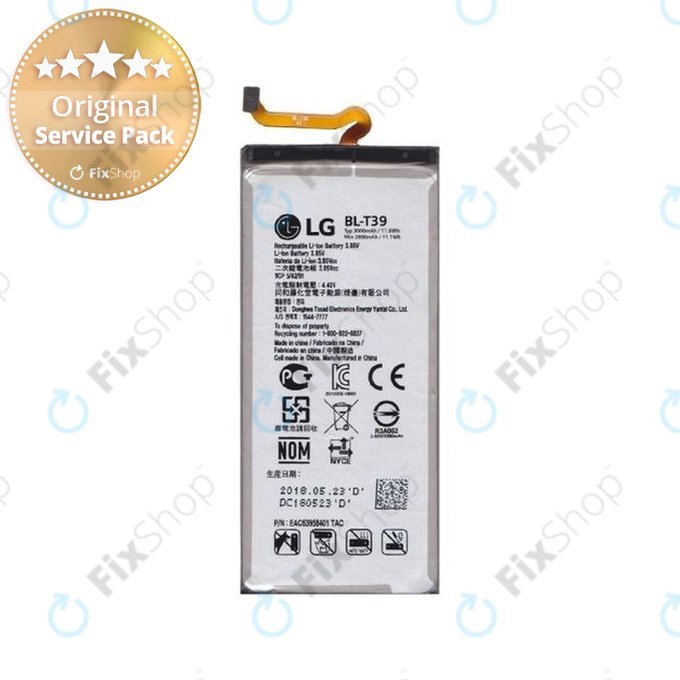 LG G710EM G7 ThinQ - Akkumulátor BL-T39 3000mAh - EAC63878401 Genuine Service Pack