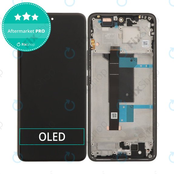 Kijelző OLED Xiaomi Redmi Note 15 Pro 4G, Érintőüveg kerettel