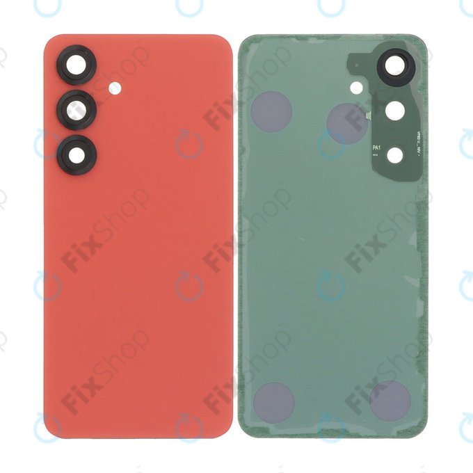 Samsung Galaxy S25 - Akkumulátor Fedőlap Komplett (Coralred)