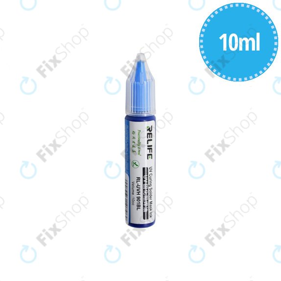 Relife RL-UVH901BL - UV Keményíthető Forrasztómaszk - 10ml (Kék)