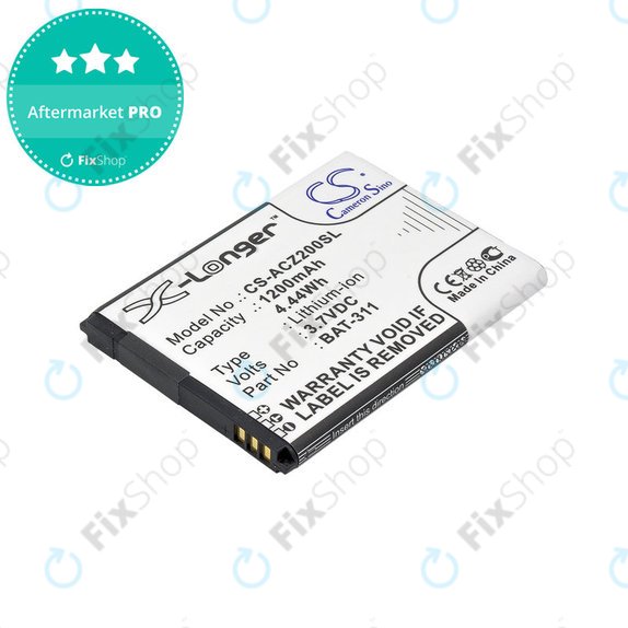 Akkumulátor Acer Liquid Z200, BAT-311, Li-ion, 3.7V, 1200mAh, HQ