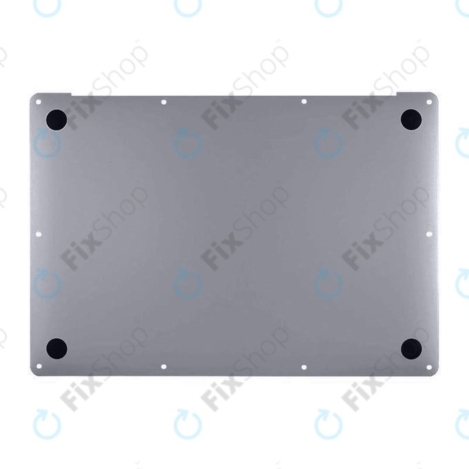 Apple MacBook Air 13" A1932 (2018 - 2019), A2179 (2020) - Alsó Fedőlap (Space Gray)