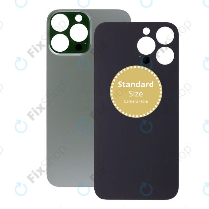 Apple iPhone 13 Pro Max - Hátsó ház üveg (Alpine Green)