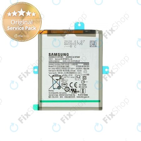 Samsung Galaxy A71 A715F - Akkumulátor EB-BA715ABY 4500mAh - GH82-22153A Genuine Service Pack