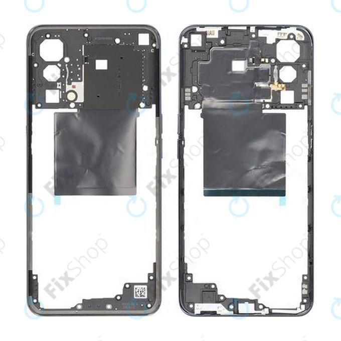 OnePlus Nord CE 5G - Középső Keret (Charcoal Ink) - 2011100305 Genuine Service Pack