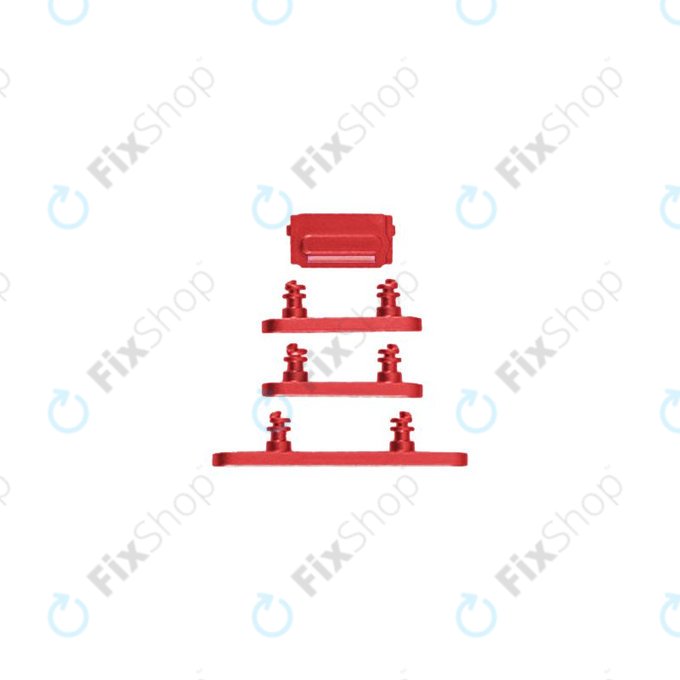 Apple iPhone 14 Plus - Oldal Gombok (Red)