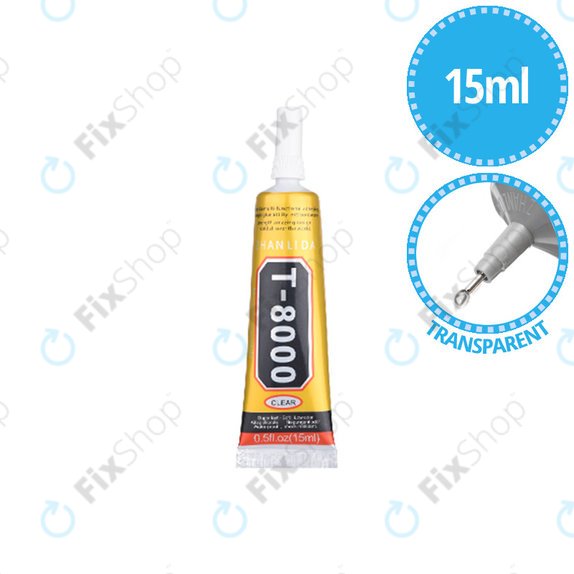 Adhesive Ragasztó T-8000 - 15ml (Átlátszó)
