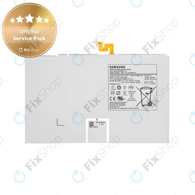 Samsung Galaxy Tab S7 FE T730, T736B, S7 Plus T970N, T976B, S8+ X800, X806B - Akkumulátor EB-BT975ABY 10090mAh - GH43-05018A, GH82-27888A Genuine Service Pack