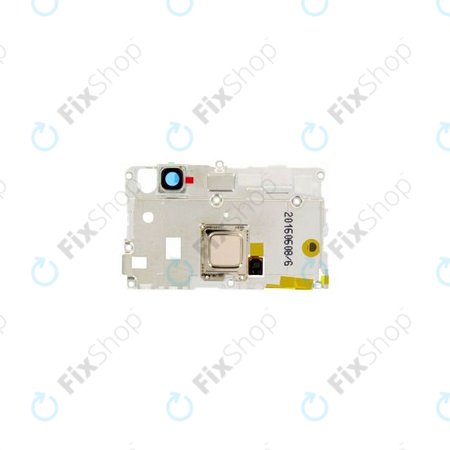 GoldHuawei P9 Lite - Középső Tok + Ujjlenyomat-érzékelő (Gold) - 02350TMJ Genuine Service Pack