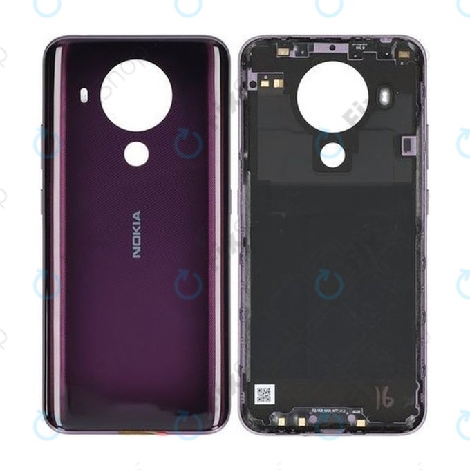 Nokia 5.4 - Akkumulátor Fedőlap (Dusk) - HQ3160B779000 Genuine Service Pack