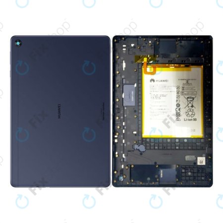 Huawei MatePad T10s Wifi - Akkumulátor Fedőlap + Akkumulátor (Deepsea Blue) - 02353WQP