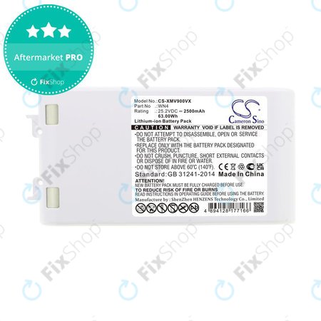 Akkumulátor Xiaomi Dreame V10, V9, V8, XR, 2500mAh, Li-Ion, 25.2V, WN4, HQ