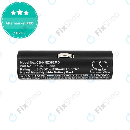 Akkumulátor Heine Beta Handles, Heine Ophthalmoscope Beta 200, 850mAh, Ni-MH, 3.6V, X-02.99.382, BATT/110904-A1, HQ