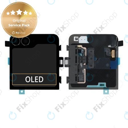 Samsung Galaxy Z Flip 7 FE F761B - LCD Kijelző + Érintőüveg (Sub) - GH97-30985A Genuine Service Pack