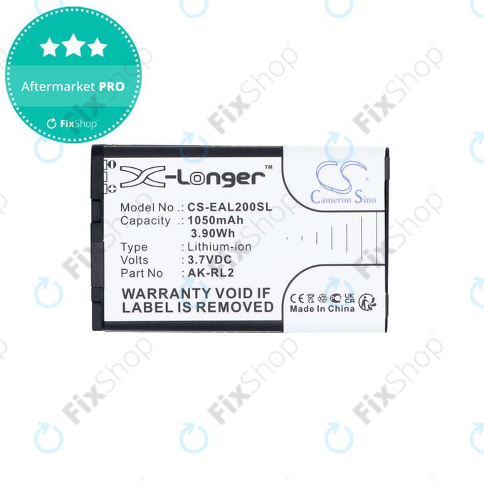 Akkumulátor Emporia Essence Plus, Talk comfort, V20, 1050mAh, Li-Ion, 3.7V, AK-RL2, HQ