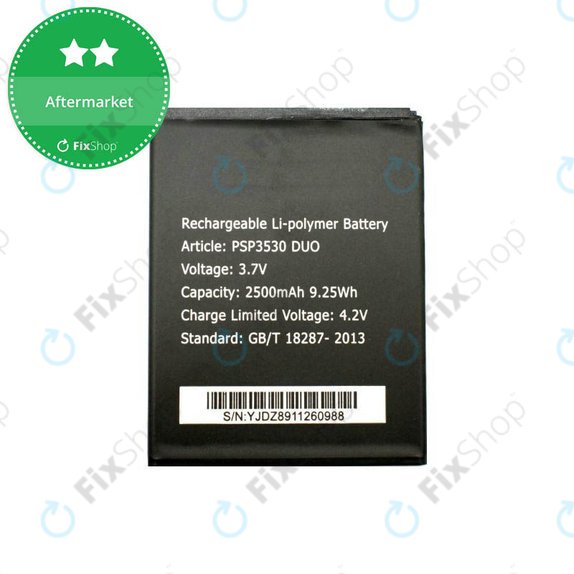Prestigio MY, D3 - Akkumulátor PSP5530, PSP3530 DUO 2500mAh