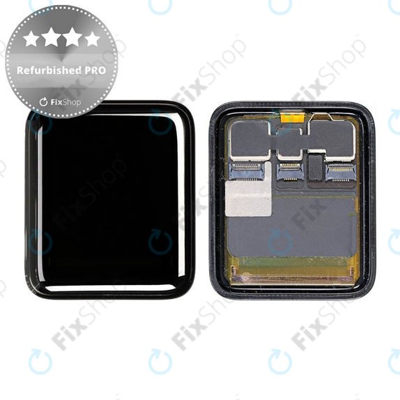 LCD Kijelző Apple Watch 3 38mm, Érintőüveg keret nélkül, Refurbished PRO