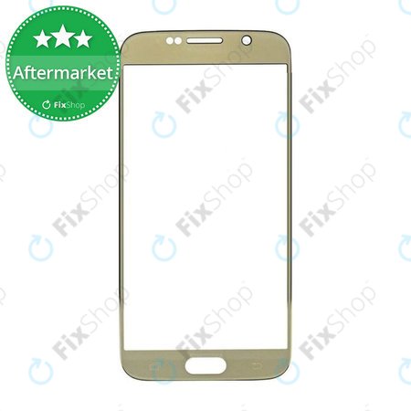 Samsung Galaxy S6 G920F - Érintőüveg (Gold Platinum)
