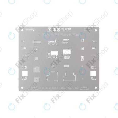 MiJing IPH-14 - Acél Stencil - Face ID (iPhone X - 11 Pro Max)