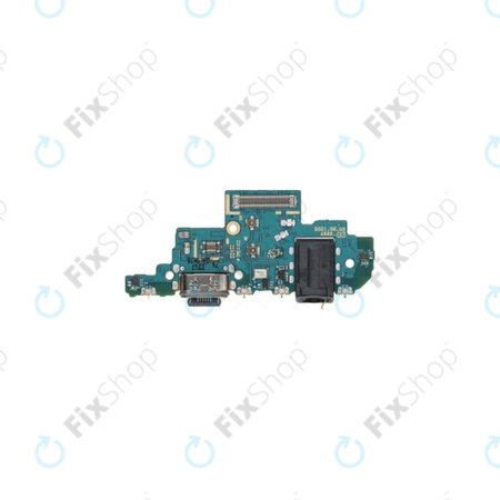 Samsung Galaxy A52s 5G A528B - Töltő Csatlakozó + PCB Alaplap (Változat K2) - GH96-14860A Genuine Service Pack