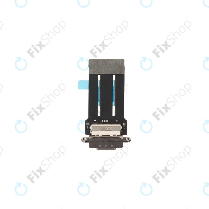 Apple iPad Mini (2024) - Töltő Csatlakozó + Flex Kábel (Space Gray)