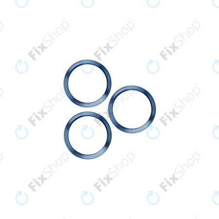 Apple iPhone 12 Pro - Hatsó Kamera Lencse Keret (Blue) - 3db