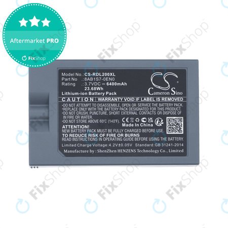 Akkumulátor Ring Video Doorbell 2, 3, 4, 6400mAh, Li-Ion, 3.7V, 8AB1S7-0EN0, HQ