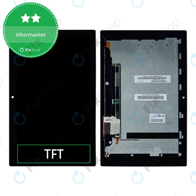 Sony Xperia Tablet Z SGP311 - LCD Kijelző + Érintőüveg (Black) TFT