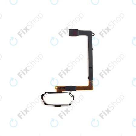 Samsung Galaxy S6 G920F - Otthoni gombok + Rugalmas kábel (Fehér) - GH96-08166A Genuine Service Pack