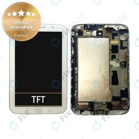 Samsung Galaxy Note 8.0" GT-N5100, N5110 - LCD Kijelző + Érintőüveg (White) - GH97-14571A Genuine Service Pack