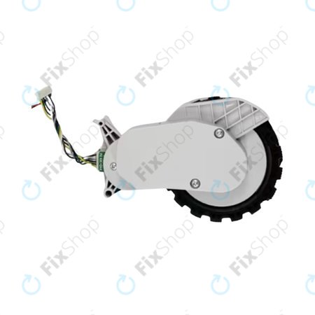 Xiaomi Robot Vacuum X20, S10, Dreame X30, X20, X10 Pro - Kerék Motorral (Bal) (Fehér)