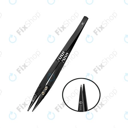 ESD-biztos csipesz, lapos kerámia heggyel, 2UUL TW32