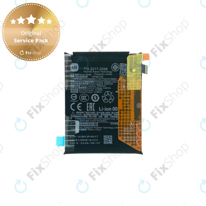 Xiaomi Mix Flip 2405CPX3DC - Akkumulátor BM3P 3595mAh - 1330102000132B Genuine Service Pack