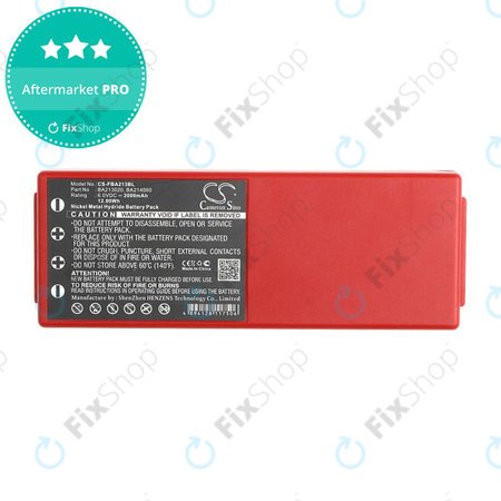 Akkumulátor HBC Radiomatic Spectrum, 2000mAh, Ni-MH, 6V, BA214061, HQ