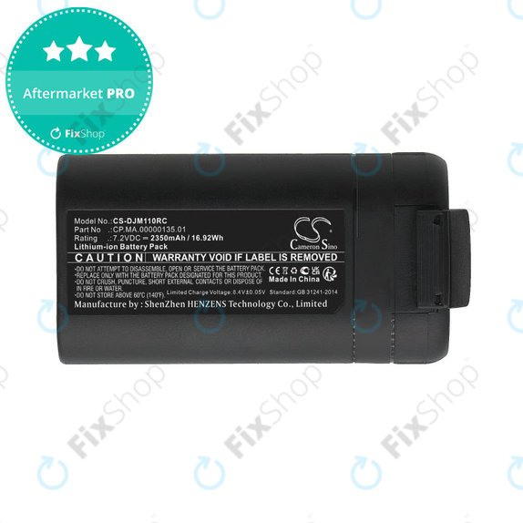 Akkumulátor DJI Mavic Mini, Mini dual, 2350mAh, Li-Ion, 7.2V, CP.MA.00000135.01, HQ