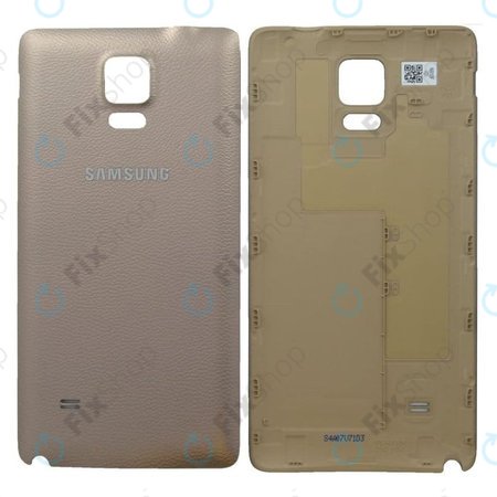 Samsung Galaxy Note 4 N910F - Akkumulátor Fedőlap (Bronze Gold)