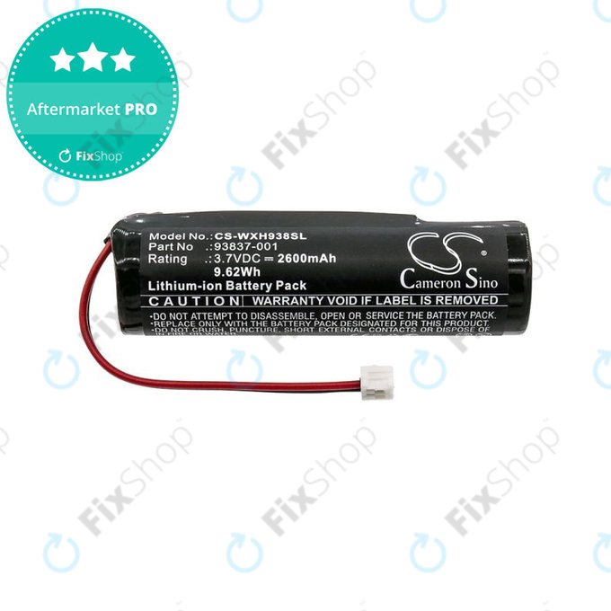 Akkumulátor Wahl Beretta Black Stealth, Designer, 2600mAh, Li-Ion, 3.7V, 93837-001, HQ