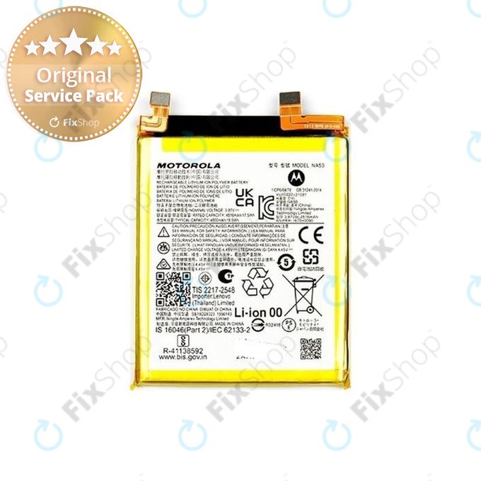 Motorola Edge 30 Pro XT2201 - Akkumulátor NA50 4800mAh - SB18D28323 Genuine Service Pack