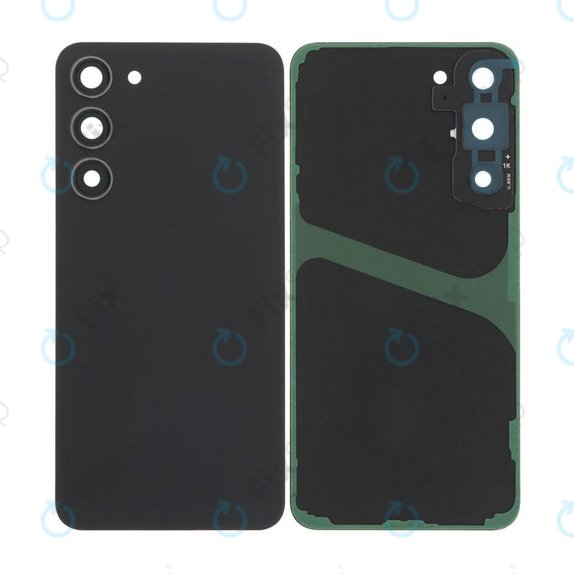 Samsung Galaxy S23 Plus S916B - Akkumulátor Fedőlap Komplett (Phantom Black)